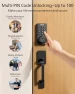 Thumbnail Wi-Fi Smart Door Lock Deadbolt with Handle Set — Electromagnetic Security Locks, Philips