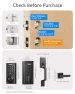 Thumbnail Wi-Fi Smart Door Lock Deadbolt with Handle Set — Electromagnetic Security Locks, Philips