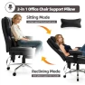 Thumbnail 7-Point Massage Office Chair with Heating and Footrest — Desk Chairs, Mvpipi