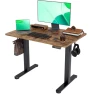 Thumbnail Electric Standing Desk, Adjustable Height Stand up Desk, 40x24 Inches Sit Stand Home Office Desk with Splice Board — Office, Claiks