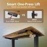 Thumbnail Electric Standing Desk Adjustable Height — Mounts, HUANUO