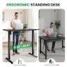 Thumbnail Electric Standing Desk Adjustable — Mounts, SIAGO