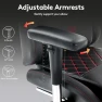 Thumbnail Gaming Chair with Footrest, Massage Lumbar Support, and Gel Pad — Gaming Chairs, Morkprism
