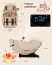 Thumbnail Massage Chair Full Body with Zero Gravity, AI Control, and Heating — Back Relief Solutions, RELX