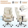 Thumbnail Massage Office Chair with Foot Rest — Desk Chairs, Mvpipi