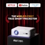 Thumbnail Smart Projector with WiFi and Bluetooth, Netflix-Officially-Licensed, Auto Focus & Keystone, Dolby Audio, Native 1080P,... — Home Theater Projectors, Aurzen