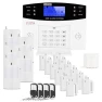 Thumbnail 24-Piece Wireless DIY 4G WiFi GSM Home Burglar Alarm System — Smart Home Security, D1D9