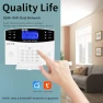 Thumbnail 24-Piece Wireless DIY 4G WiFi GSM Home Burglar Alarm System — Smart Home Security, D1D9
