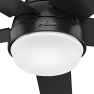 Thumbnail Aerodyne Ceiling Fan 52 inches Matte Black — Ceiling Fans & Accessories, Hunter