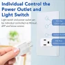 Thumbnail Combination Smart Touch Light Switch and Smart WiFi Power Wall Outlet — Outlet Switches, KEYGMA