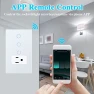 Thumbnail Combination Smart Touch Light Switch and Smart WiFi Power Wall Outlet — Outlet Switches, KEYGMA