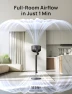 Thumbnail Pedestal Fan with Oscillation and Air Circulation — Stand Fans, Dreo