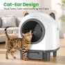 Thumbnail Self Cleaning Litter Box with Cat Ears Design — Waste Bins, OROLEY