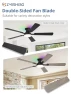 Thumbnail Smart Ceiling Fan with RGB Lights — Ceiling Fans, ZMISHIBO