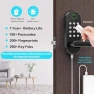 Thumbnail Smart Door Lock with Handle and Keypad — Deadbolts, Sifely