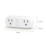 Thumbnail Smart Plug Outlet Extender Dual Socket — Smart Home Hubs & Controllers, HBN