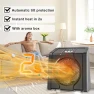 Thumbnail Space Heater with Remote, Digital Display, Thermostat, Plasma & Ozone, Timer — Portable Heating Solutions, HEATIT