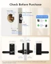 Thumbnail Wi-Fi Smart Door Lock with Handle — Electromagnetic Security Locks, Philips