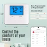 Thumbnail WiFi Thermostat for Home Single-Stage Heating and Cooling — Smart Thermostat, Riseem