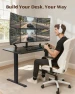Thumbnail Dual Motor Electric Adjustable Standing Desk Frame — Office, TopSky