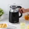 Thumbnail Dual Wall Cool Touch Electric Tea Kettle — Kettles & Tea Machines, Elite Gourmet