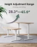 Thumbnail Electric Height Adjustable Standing Desk with Splice Board and Memory Controller — Office, TIQLAB