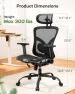 Thumbnail Ergonomic Mesh Office Chair — Desk Chairs, Marsail