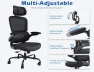 Thumbnail Ergonomic Office Chair with Adjustable Headrest and Lumbar Support — Desk Chairs, TRALT