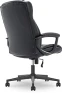Thumbnail Executive Office Chair with Layered Body Pillows, Contoured Lumbar, Adjustable Seat Height, Bonded Leather — Desk Chairs, Serta