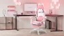 Thumbnail Gaming Chair with Cat Ears and Massage Lumbar Support — Gaming Chairs, Dowinx