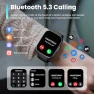 Thumbnail Smart Watch with Touch Screen, Fitness Tracker, Heart Rate Monitor, and Bluetooth Calling — Smartwatches, Poounur