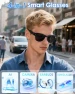 Thumbnail 4-in-1 AI Smart Glasses with HD Camera, Voice Assistant, Translation, and Open-Ear Headphones — Smart Glasses, Coucur