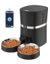 Thumbnail Automatic Pet Feeder with WiFi, App Control, Two-Way Splitter, Two Bowls, Voice Recorder, and Portion Control — Automatic Feeders, WellToBe