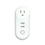 Thumbnail Dual Mode WiFi Smart Plug with 3 Outlets and USB — Power Solutions & Surge Protection, Yvvpiupu