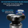 Thumbnail Rechargeable Rotary Electric Shaver with 3D Floating Heads — Rotary, ABEAUROOSE