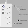 Thumbnail Smart Power Strip with 4 USB Ports and 4 AC Outlets — Power Solutions & Surge Protection, UseeLink