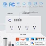 Thumbnail Smart Power Strip with 4 USB Ports and 4 AC Outlets — Power Solutions & Surge Protection, UseeLink
