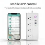 Thumbnail Smart WiFi Power Strip Surge Protector with 4 AC Outlets and 4 USB Ports — Power Solutions & Surge Protection, Jinvocloud
