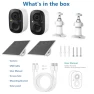 Thumbnail Solar Powered Outdoor Security Camera — Outdoor Security Cameras, Fazoxo