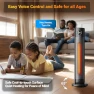Thumbnail Tower Space Heater with Offline Voice Control — Portable Heating Solutions, Emerson