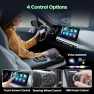 Thumbnail Wireless Carplay and Android Auto Adapter with Video Streaming — USB, LAMTTO