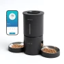 Thumbnail Automatic Cat Feeder with Dual Bowls — Smart Pet Feeders, Miaosical