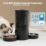 Thumbnail Automatic Cat Feeder with Dual Bowls — Smart Pet Feeders, Miaosical