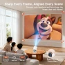 Thumbnail Mini Projector with WiFi 6 and Smart TV OS — Home Theater Projectors, SCUARI