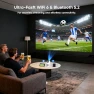 Thumbnail Portable Projector with WiFi 6 and Bluetooth 5.2 — Home Theater Projectors, YINCODI