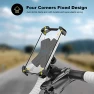 Thumbnail Bike Phone Mount with Stainless Steel Clamp Arms — Cycling, visnfa