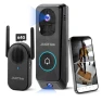 Thumbnail Dual Lens Video Doorbell Camera Wireless with Chime — Smart Home Security, JAIOTlink