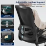 Thumbnail Ergonomic Office Chair with Adjustable Lumbar Support and Breathable Mesh — Desk Chairs, Nexthro