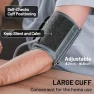 Thumbnail Upper Arm Blood Pressure Monitor with Adjustable Cuff, LED Display, and Voice Feature — Blood Pressure Monitor, NOUYAN
