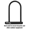 Thumbnail Black Bike Lock with Key, Standard Size U-Lock — U-Lock, Master Lock